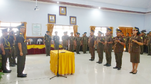 Kajari Konawe dan Konsel Berganti, Ini Pesan Kajati Sultra