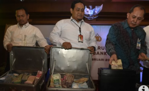 BI dan Polri Musnahkan Sekitar 50.000 Lembar Rupiah Palsu
