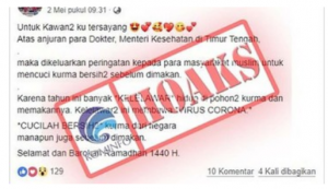Hoaks Corona Kian Marak, Polri Catat Ada 41 Kasus