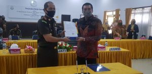 Kejati Sultra – PT Bank Mandiri Teken MoU Sinergi Tugas dan Fungsi