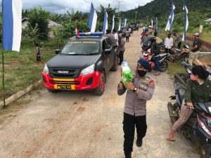 Bagi-bagi Sembako Jelang Hari Bhayangkara