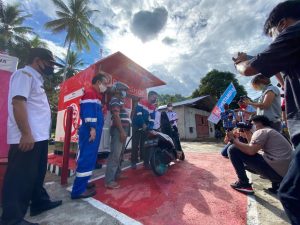 Pertashop Pertama di Pulau Sulawesi Resmi Mulai Beroperasi