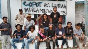 Kantor Lurah Walambenowite Muna Disegel Warga