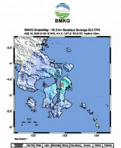 Gempa Bumi Dahsyat Guncang Buranga, Terasa Hingga Maligano