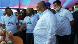 Ali Mazi Beber Strategi Tekan Konsumsi Beras di Sultra di Hadapan Menteri Syahrul Yasin Limpo