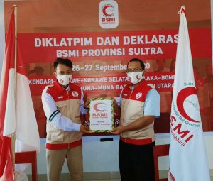 Bulan Sabit Merah Indonesia (BSMI) Sulawesi Tenggara Resmi Terbentuk