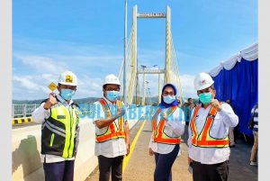 Berikut Strategi Dishub Sultra Tertibkan Lalu Lintas di Jembatan Teluk Kendari