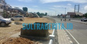 Fasilitas Parkir di Jembatan Teluk Kendari Disiapkan Bagi Yang Ingin Selfie