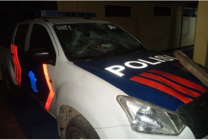 2 Kantor Polisi di Buton Utara Dirusak Sekelompok Orang, Seorang Polisi Terluka