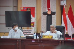 Temui Ali Mazi, Tim Kemenko Marves Bahas Politeknik VDNI hingga Aspal Buton