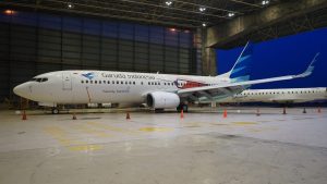 Pesawat Garuda Ini Didesain Unik, Suport Program Vaksinasi Covid-19