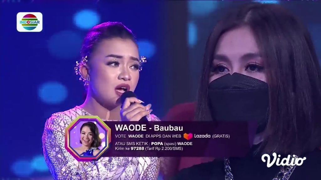 Agnes Mo Jagokan Waode di POP Academy Indosiar