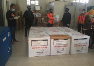 22.960 Vaksin Covid-19 Tahap II Tiba di Sultra