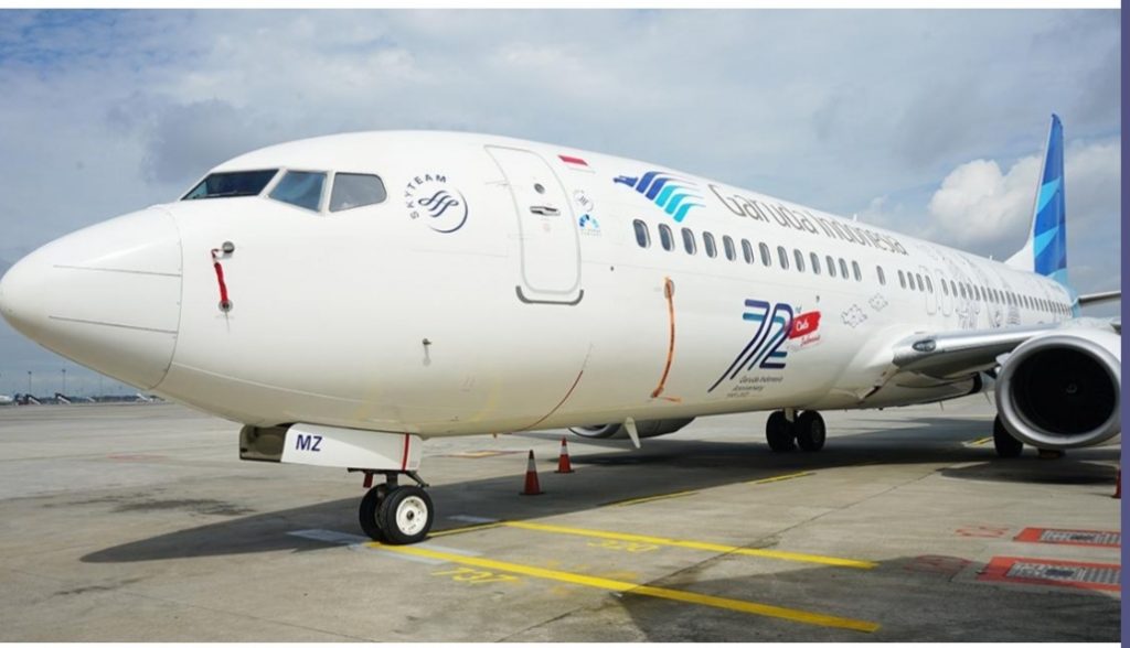Garuda Indonesia Luncurkan Promo Diskon Tiket 60 % Sambut HUT ke-72