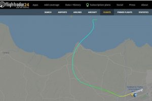 Posisi Terakhir Sriwijaya Air SJ182 yang Hilang Kontak Terekam Flightradar24