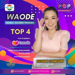 Waode Gebrak Panggung POPA Indosiar Jumat Malam ini