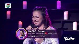 Waode Sukses Melaju Top 3 Pop Academi Indosiar