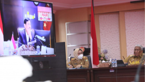 Menteri Luhut Rapat Bersama Ali Mazi dan Bupati La Bakry, Bahas Aspal Buton
