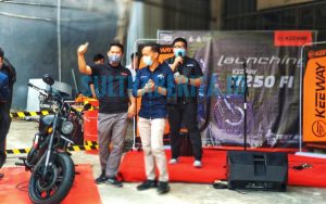 Motor Eropa ‘Keeway V250Fi’ Meluncur di Kendari, Intip Spesifikasinya Disini !