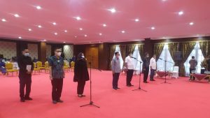 Tiga Bupati Dilantik Besok : Undangan Dibatasi, Wajib Swab Antigen