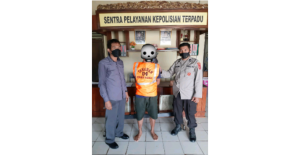 Apes! Maling Motor Diciduk Polisi Saat Hendak Kabur Ke Butur