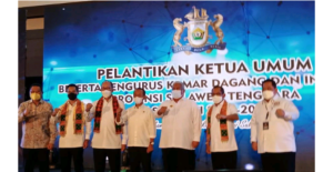 Resmi Nahkodai KADIN, Anton Timbang Pelaku UMKM Sultra Berjaya