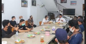 Ali Mazi Bukber Bersama Jurnalis