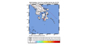 Kota Baubau Diguncang Gempa Tektonik