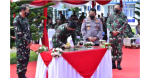 Kompak, Panglima dan Kapolri Kunjungi Lembaga Pendidikan TNI dan Polri