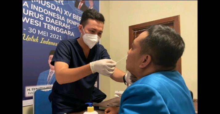 Musda KNPI Ke XV Sultra Terapkan Protokol Kesehatan