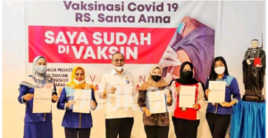 Pegawai BLK Kendari Jalani Vaksinasi Tahap II