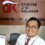 Kepala Subbagian Edukasi dan Perlindungan Konsumen (EPK) OJK Sultra Ridhony Marisson Hasudungan Hutasoit.