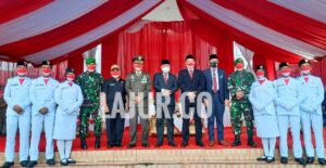 Sekda Kenang Mediang Wabup Gusli T Sabara di Perayaan HUT RI ke-76