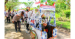 Kapolres Konawe & Wakapolres Bawa Becak Antar Dua Pensiunan Perwira Polri
