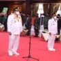 Pelantikan Bupati & Wakil Bupati Muna, Rusman Emba - Bachrun Labuta di Rujab Gubernur Sultra, Kamis (2/9/2021). Foto : Diskominfo Sultra