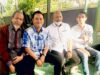 Prof Usman Rianse didampingi tim kuasa hukum Baron Harahap & Partner, saat mengikuti sidang di PN Kendari, Kamis (7/10/2021). Foto : Muh Dzulfijar
