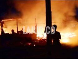 Rumah Asnawi dan Dua Warga Konsel ini Ludes Terbakar, Diduga Korsleting Listrik
