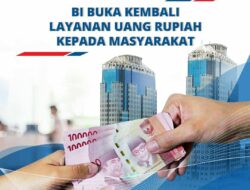 BI Aktifkan Lagi Layanan Uang Rupiah