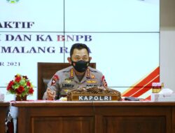 Kapolri ke Forkopimda Malang Raya : Pertahankan Angka Isoter dan Akselerasi Vaksinasi