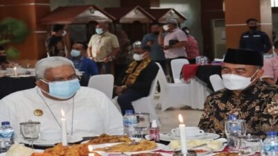 Ali Mazi ke Menteri Muhadjir : Ekspos Bagi-bagi Bantuan Terdampak Corona Hingga Projek Jalan Wisata Toronipa