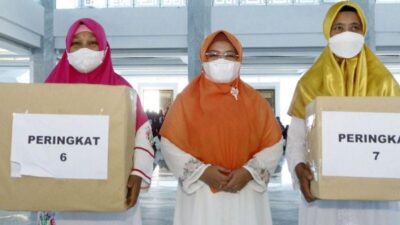 TP PKK Kendari Rayakan  Maulid Nabi di Masjid Al Alam, Ada Lomba Kreasi Male