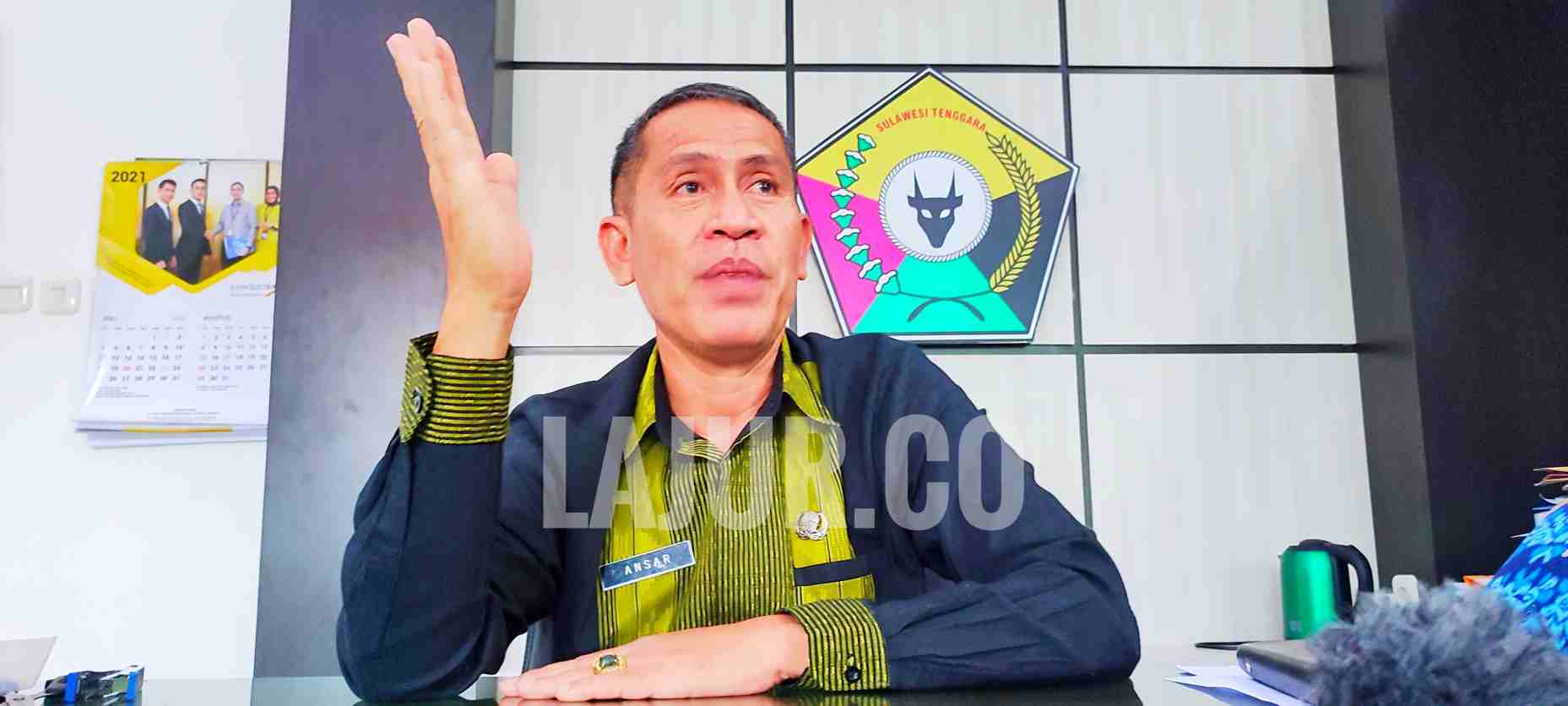 Kepala Dinas Lingkungan Hidup Provinsi Sulawesi Tenggara, Ansar.