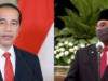 Presiden Joko Widodo dan Menteri Agama Yaqut Cholil Qoumas.