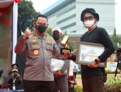 Gelar Festival Mural, Kapolri: Jaga Kami Jadi Polri Yang Lebih Baik