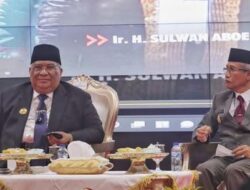 Ali Mazi dan Lukman Abunawas Kompak Hadir di Pelantikan Pj Bupati Koltim
