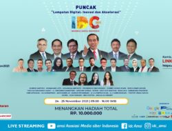 Wakili Presiden Jokowi, Menko Perekonomian akan Buka Puncak IDC AMSI 2021