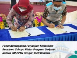 50 Mahasiswa IAIN Kendari Keciprat Beasiswa Total Rp 1 Miliar dari Yayasan Baitul Maal PLN
