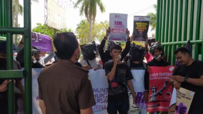 AJI Kota Kendari Desak Kejati Tuntut Berat Penganiaya Jurnalis Tempo