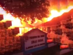Kebakaran di Kantor Dinsos Kota Kendari, Gedung Berisi Dokumen Penting Ludes