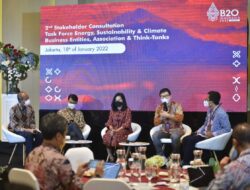 Task Force Energy, Sustainability & Climate B20 Gerak Cepat Untuk Sukseskan G20
